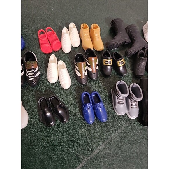 Huge lot Ken Fashion Dolls replacement shoes Boots tennis mixed 25 pair - Picture 5 of 11